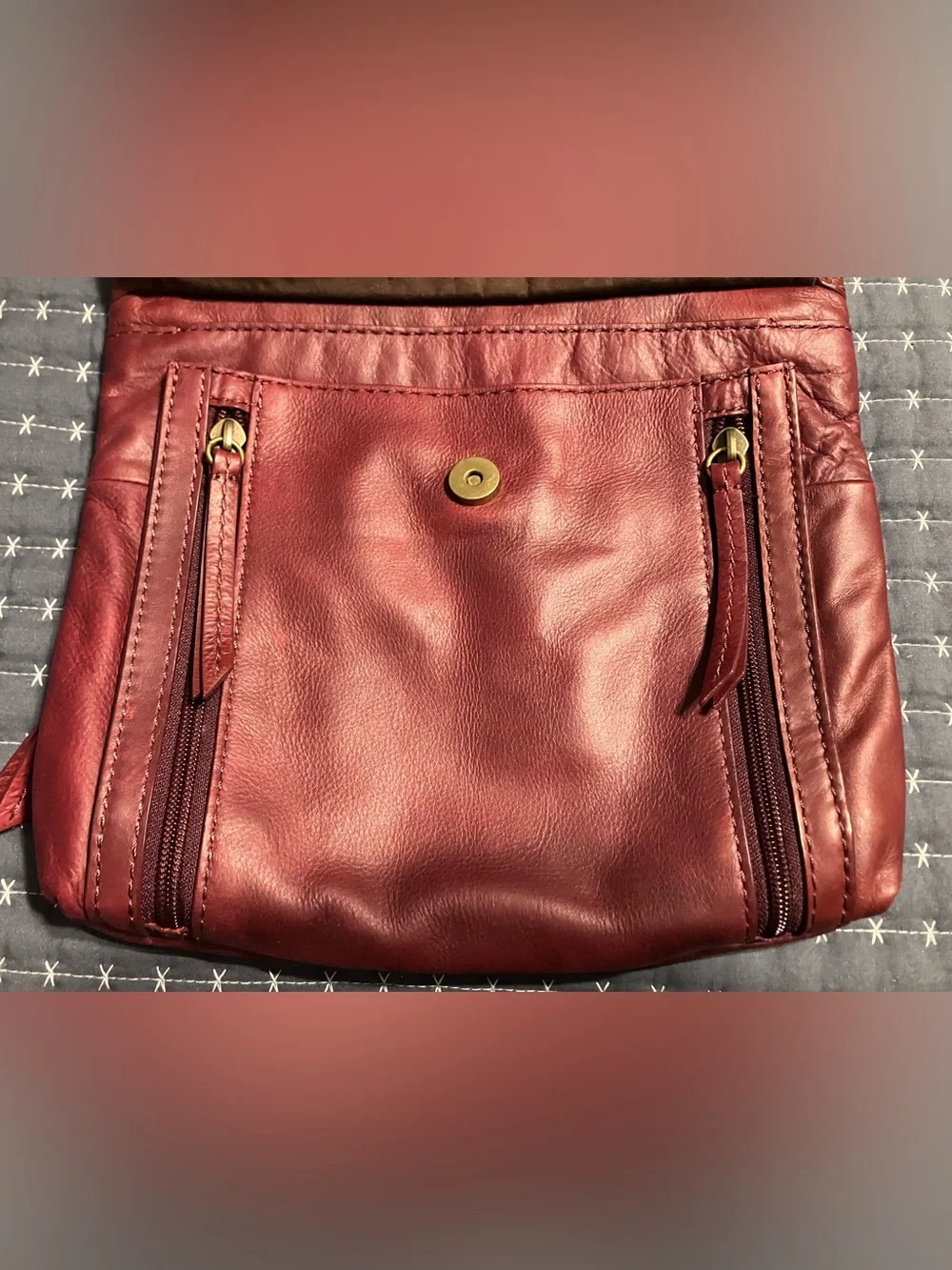 Fossil genuine leather